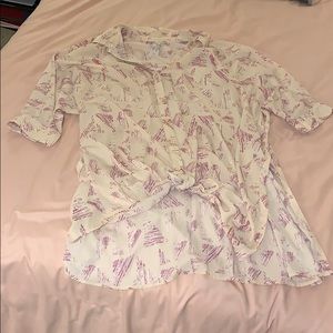 Melissa McCarthy Button Up Tunic